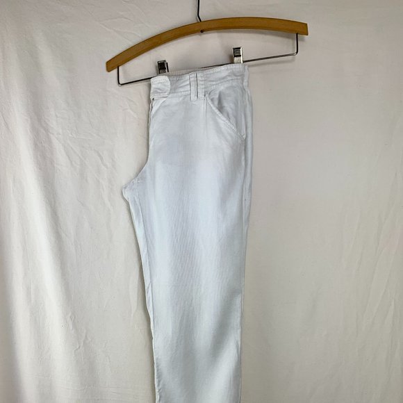 Diane Von Furstenberg Trouser in Ecru Linen - Picture 2 of 8